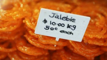Hot and spicy ... golden-fried nice jalebi.
